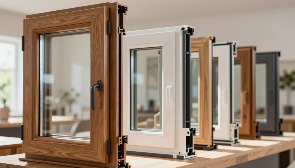 Kastenfenster Materialien und Designoptionen
